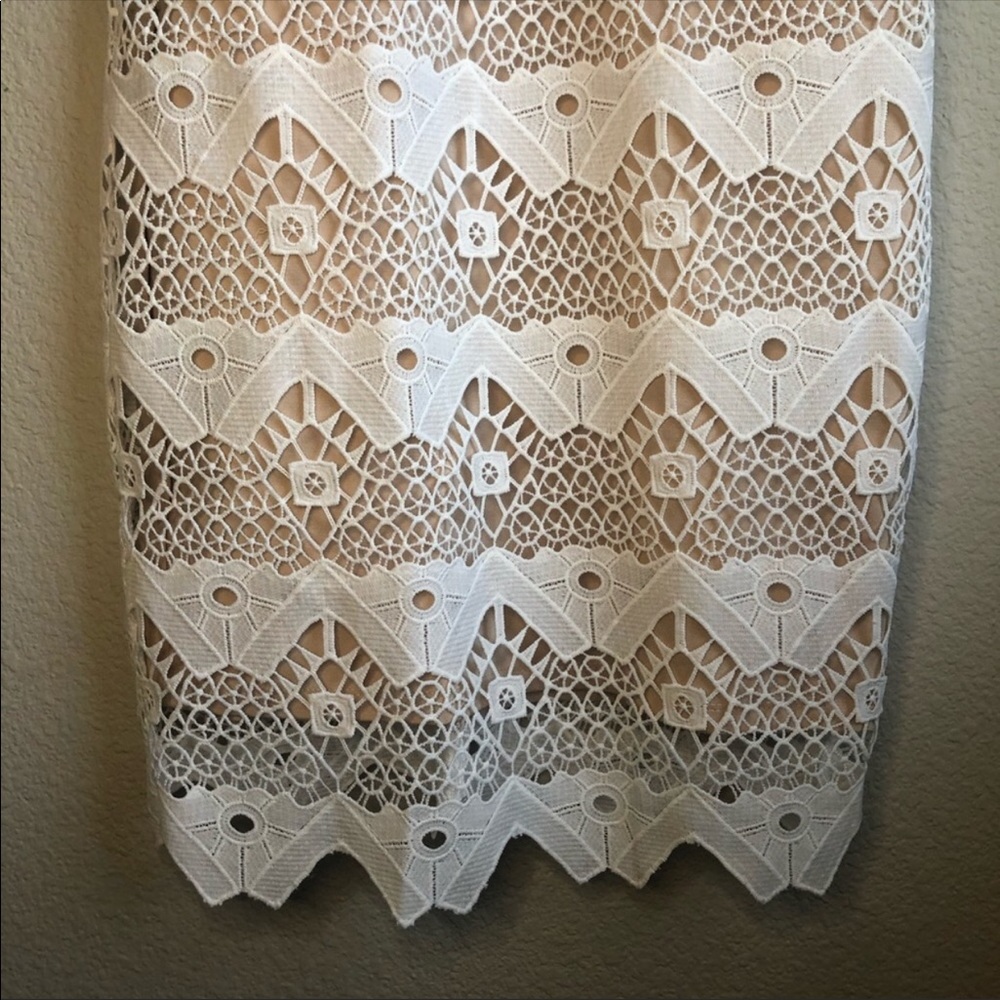 FLASH SALE! Lulus white lace spaghetti strap dress - Picture 3 of 8